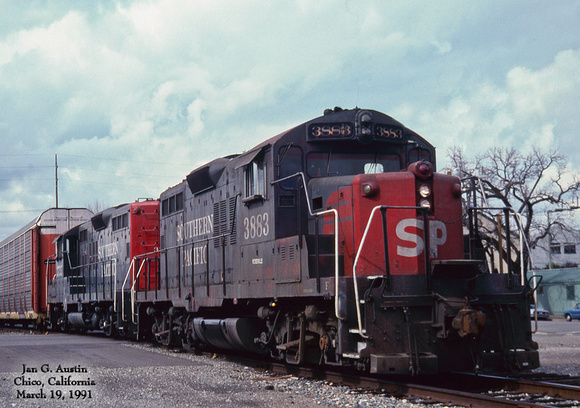 SP 3883 - Chico, California - March 19, 1991