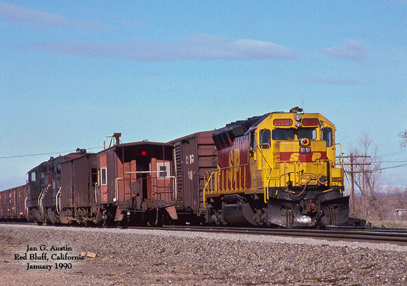 SP7559 - Red Bluff, California - January 1990