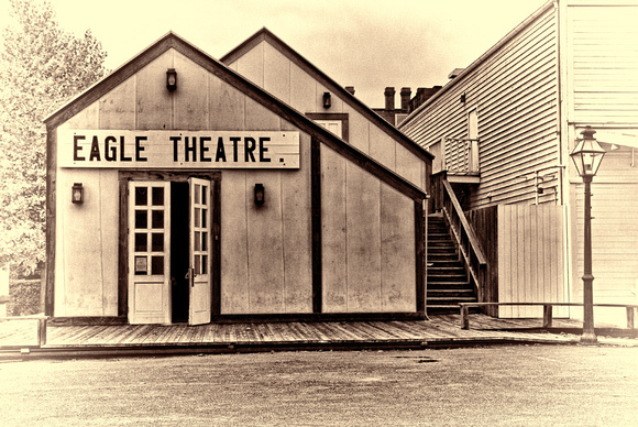 Eagle Theater in Old Sacramento, California - December 13, 2006